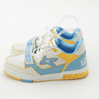 Louis Vuitton LV Trayna Leather Velcro Sneakers Light Blue 7 1/2 — view 3