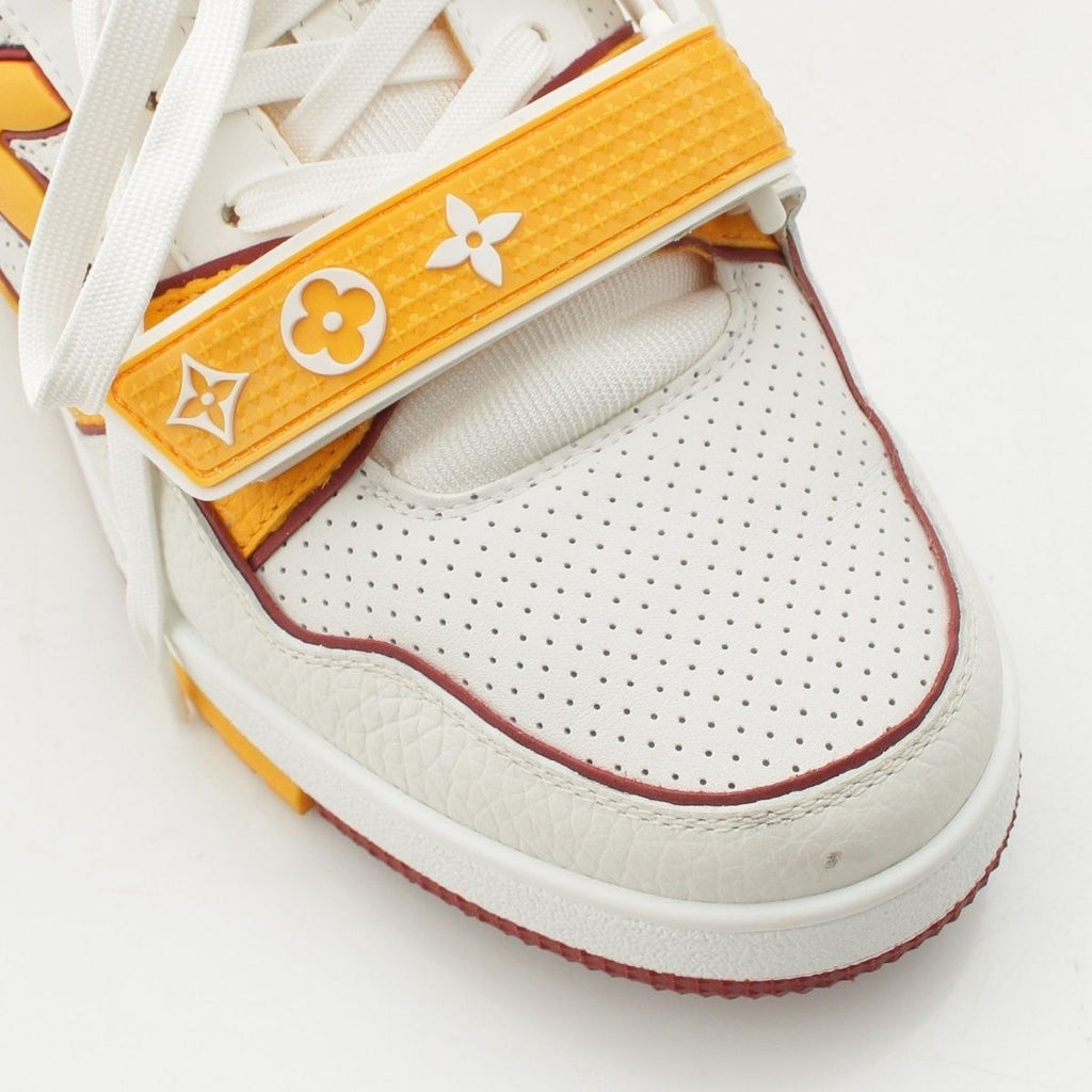 Louis Vuitton LV Trayna Velcro Sneakers Yellow 7 1/2 — view 6
