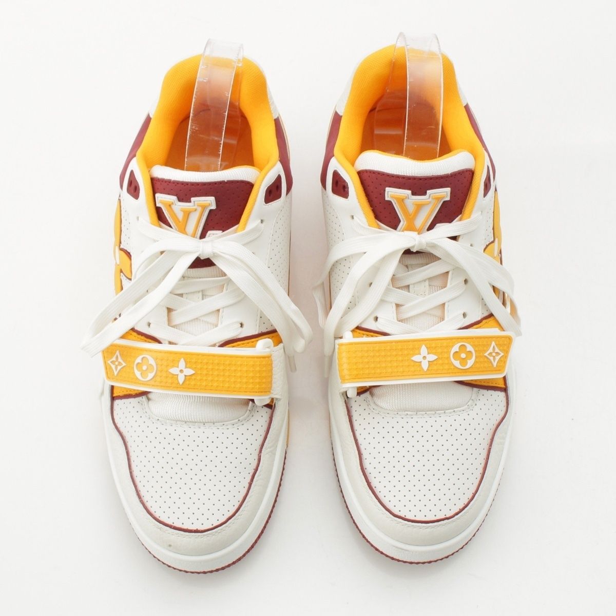 Louis Vuitton LV Trayna Velcro Sneakers Yellow 7 1/2 — view 2