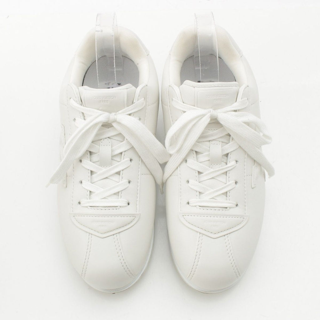 Louis Vuitton LV Butter Soft Leather Padded Low Cut Sneakers White — view 2