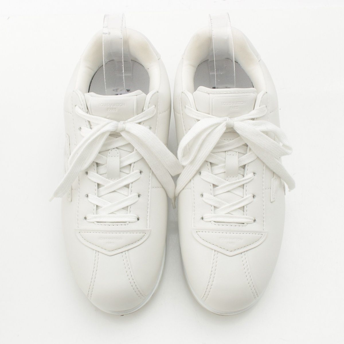 Louis Vuitton LV Butter Soft Leather Padded Low Cut Sneakers White — view 2