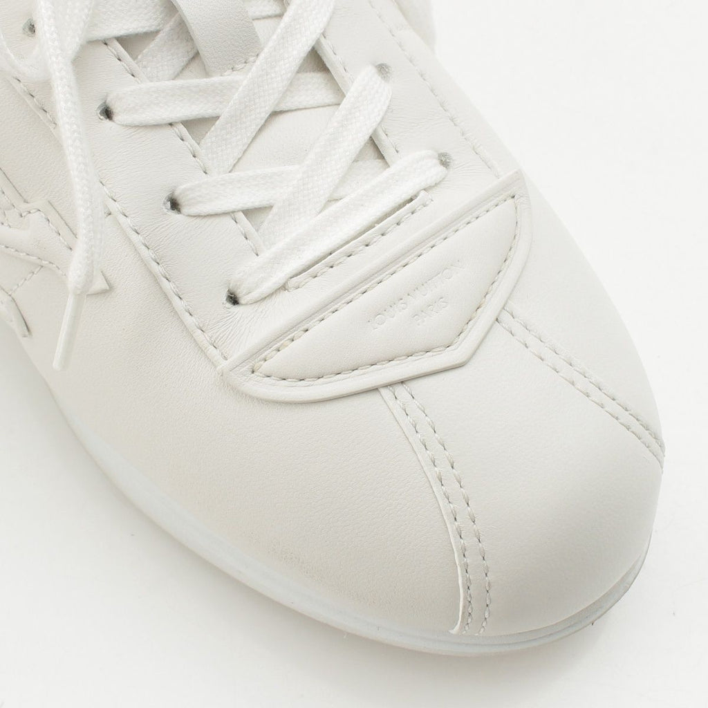 Louis Vuitton LV Butter Soft Leather Padded Low Cut Sneakers White — view 6