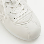 Louis Vuitton LV Butter Soft Leather Padded Low Cut Sneakers White — view 6