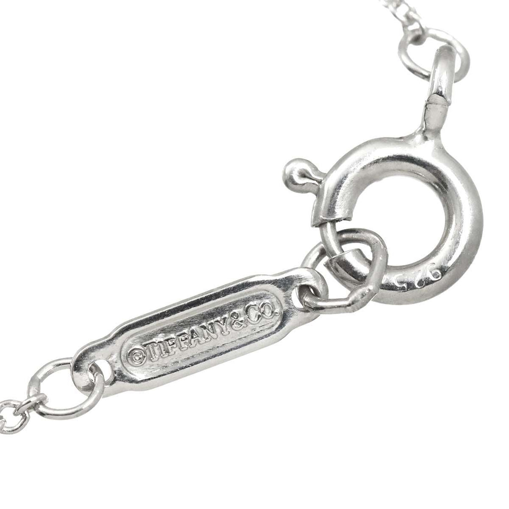 Tiffany & Co Interlocking Necklace 40 cm 925 Sterling Silver 18k YG Yellow Gold — view 4