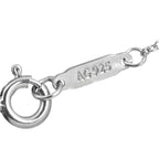 Tiffany & Co Interlocking Necklace 40 cm 925 Sterling Silver 18k YG Yellow Gold — view 5