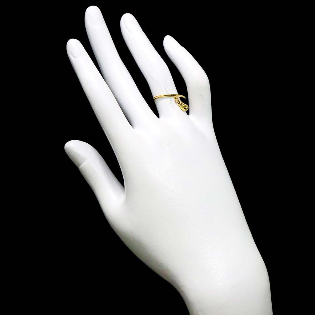 Tiffany & Co Teardrop Ring 18k YG Yellow Gold — view 6