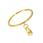 Tiffany & Co Teardrop Ring 18k YG Yellow Gold — view 4