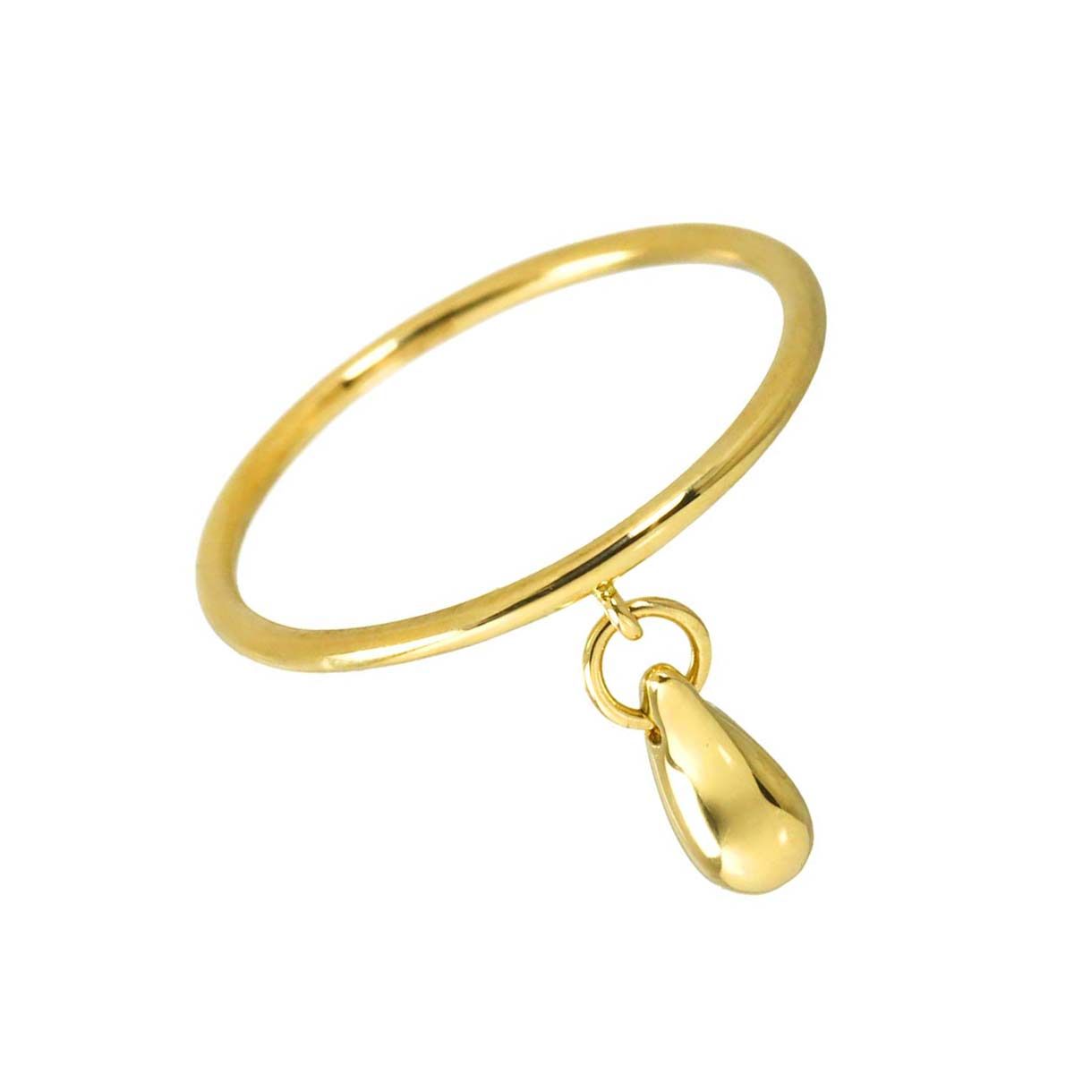 Tiffany & Co Teardrop Ring 18k YG Yellow Gold — view 4