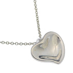 Tiffany & Co Full Heart Elsa Peretti 925 Sterling Silver Necklace