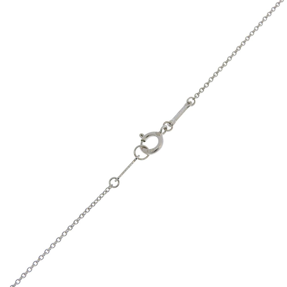 Tiffany & Co Full Heart Elsa Peretti 925 Sterling Silver Necklace — view 5
