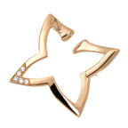 Louis Vuitton Ombre Blossom Diamond 18k PG Pink Gold 750 One Side Only Left — view 2