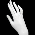 Tiffany & Co Curved Band Ring Pt Platinum