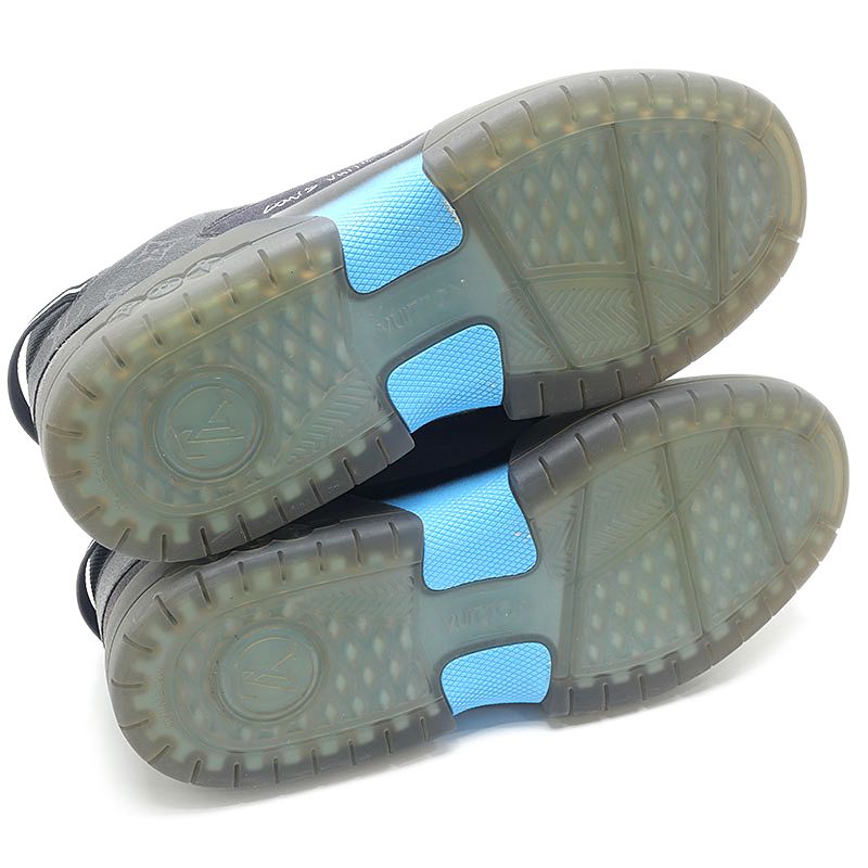 Louis Vuitton Abu Line Sneakers Monogram Eclipse — view 9