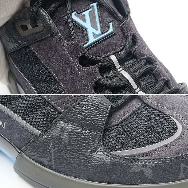 Louis Vuitton Abu Line Sneakers Monogram Eclipse — view 6