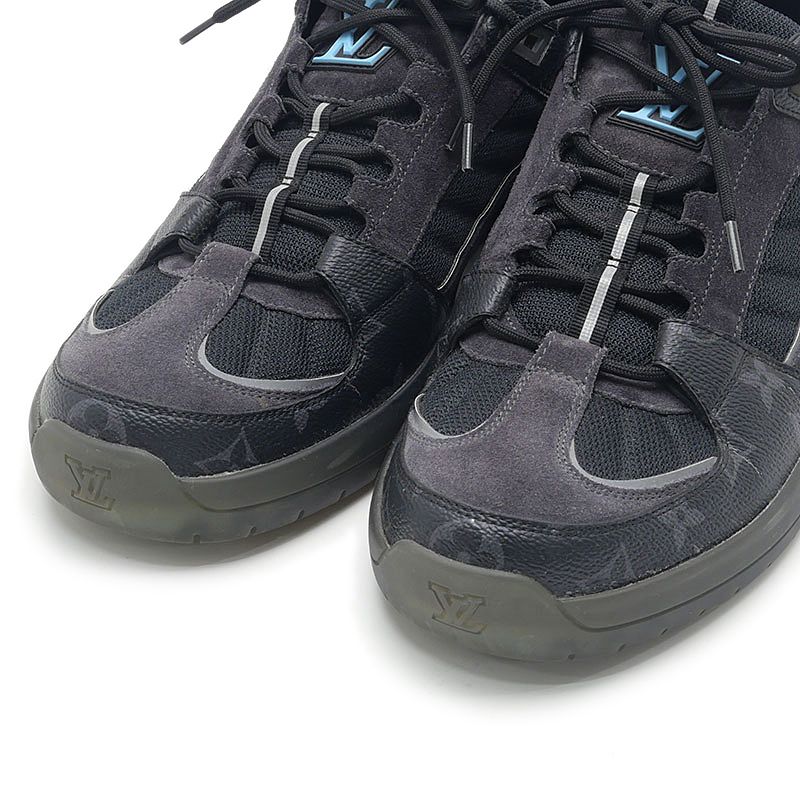 Louis Vuitton Abu Line Sneakers Monogram Eclipse — view 2