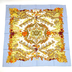 Hermes Scarf Carre 90 Silk Au Pays de Cocagne in Paradise Multicolor — view 2