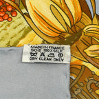 Hermes Scarf Carre 90 Silk Au Pays de Cocagne in Paradise Multicolor — view 7