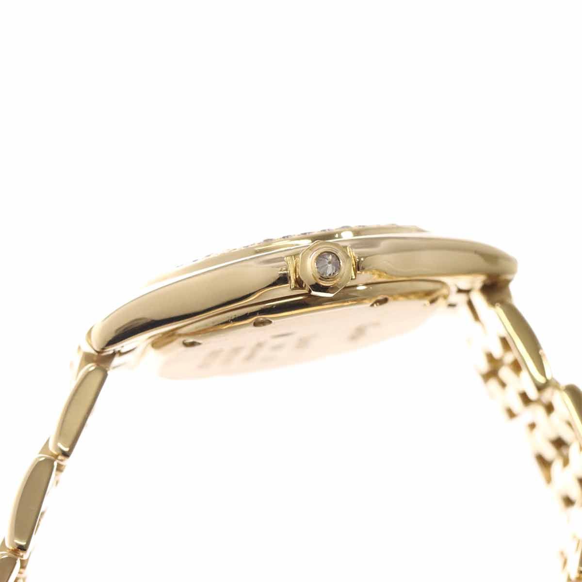 Cartier Panthere Cougar Diamond Bezel Bracelet 18k Yellow Gold Plaque Quartz — view 5