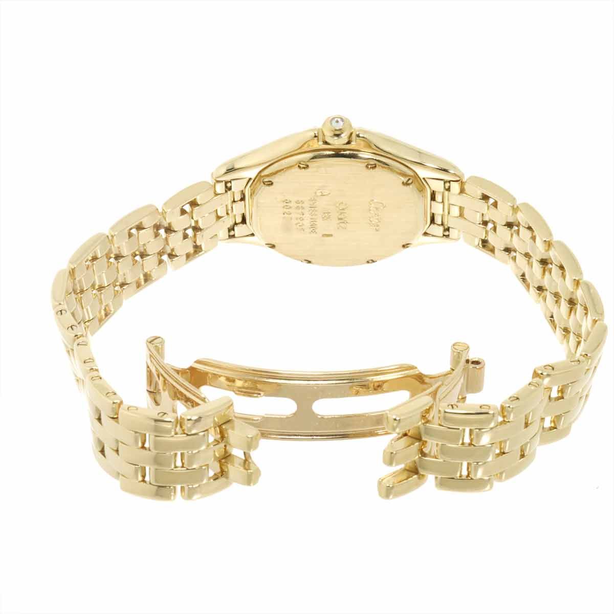 Cartier Panthere Cougar Diamond Bezel Bracelet 18k Yellow Gold Plaque Quartz — view 4