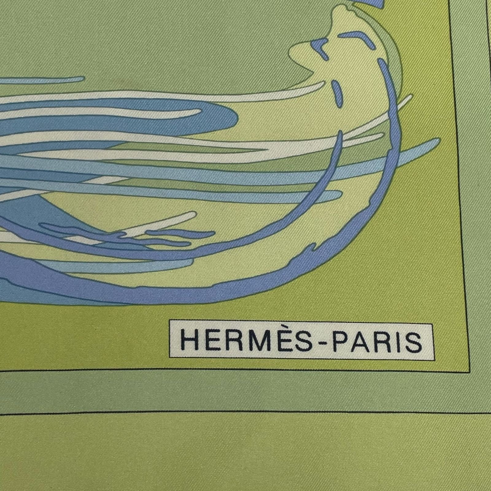 Hermes Carre 90 Silk Scarf Monte Carlo Casino Prince Albert Anniversary Monaco — view 6