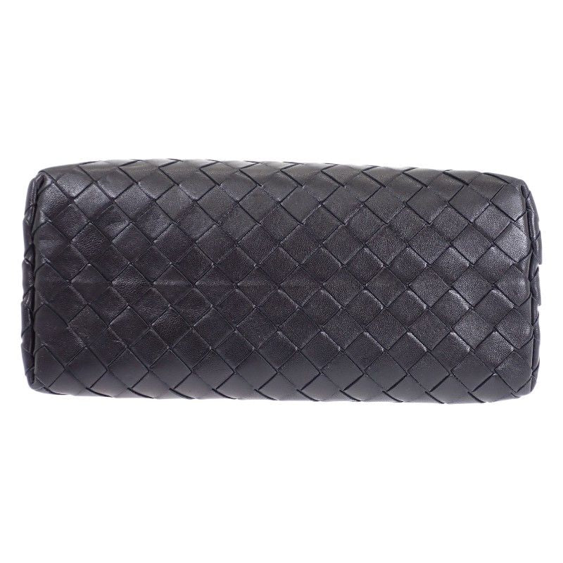 Bottega Veneta Handbag 2-Way Bag Intrecciato Black Silver — view 6