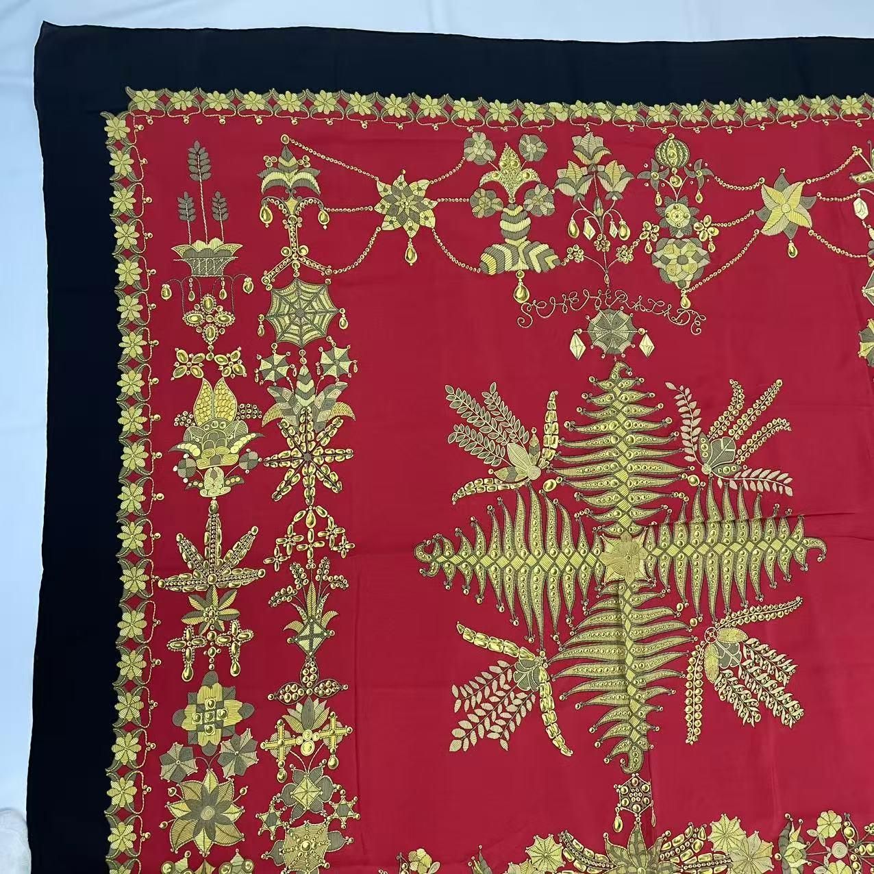 Hermes Super Large Carre 140 Scarf Silk Scheherazade — view 2