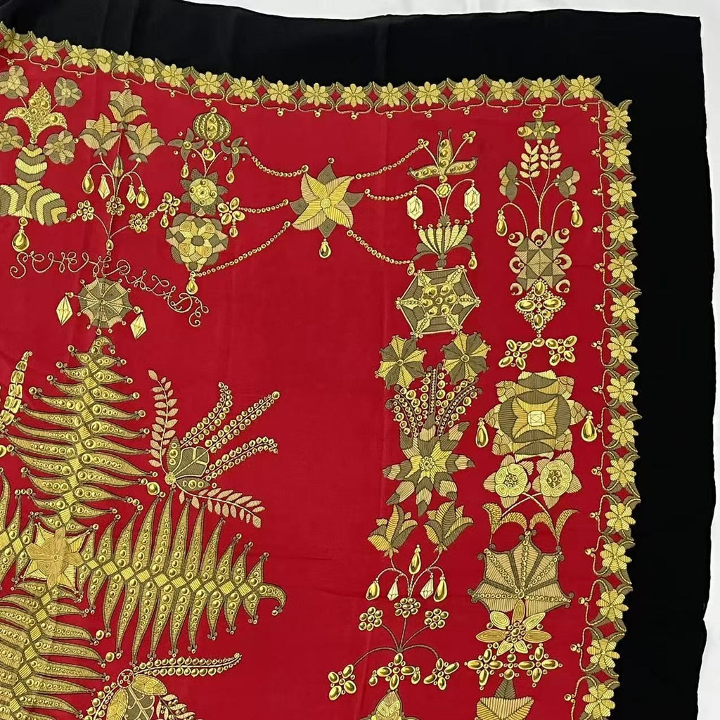 Hermes Super Large Carre 140 Scarf Silk Scheherazade — view 3