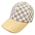 Louis Vuitton Cap Bonnet LV Azur Cotton White Damier Silk
