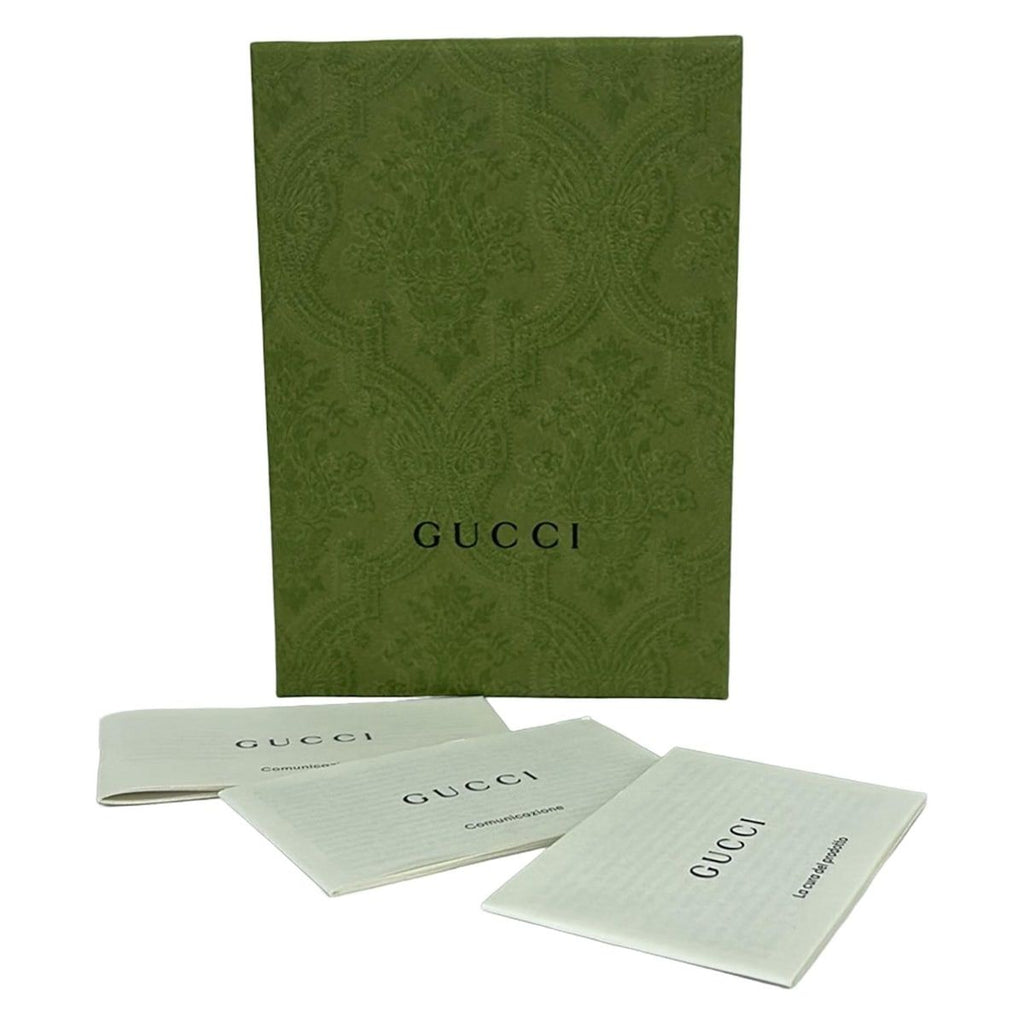 Gucci Scarf White Red Multi Silk — view 4