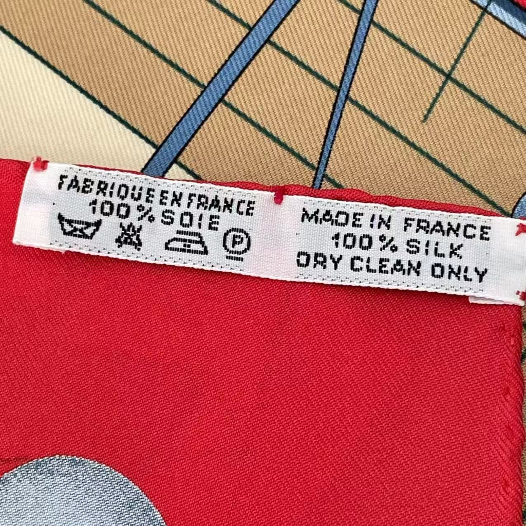 Hermes Scarf Silk Carre 90 Music Played by Spheres la Musique Des — view 6