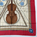 Hermes Scarf Silk Carre 90 Music Played by Spheres la Musique Des — view 5