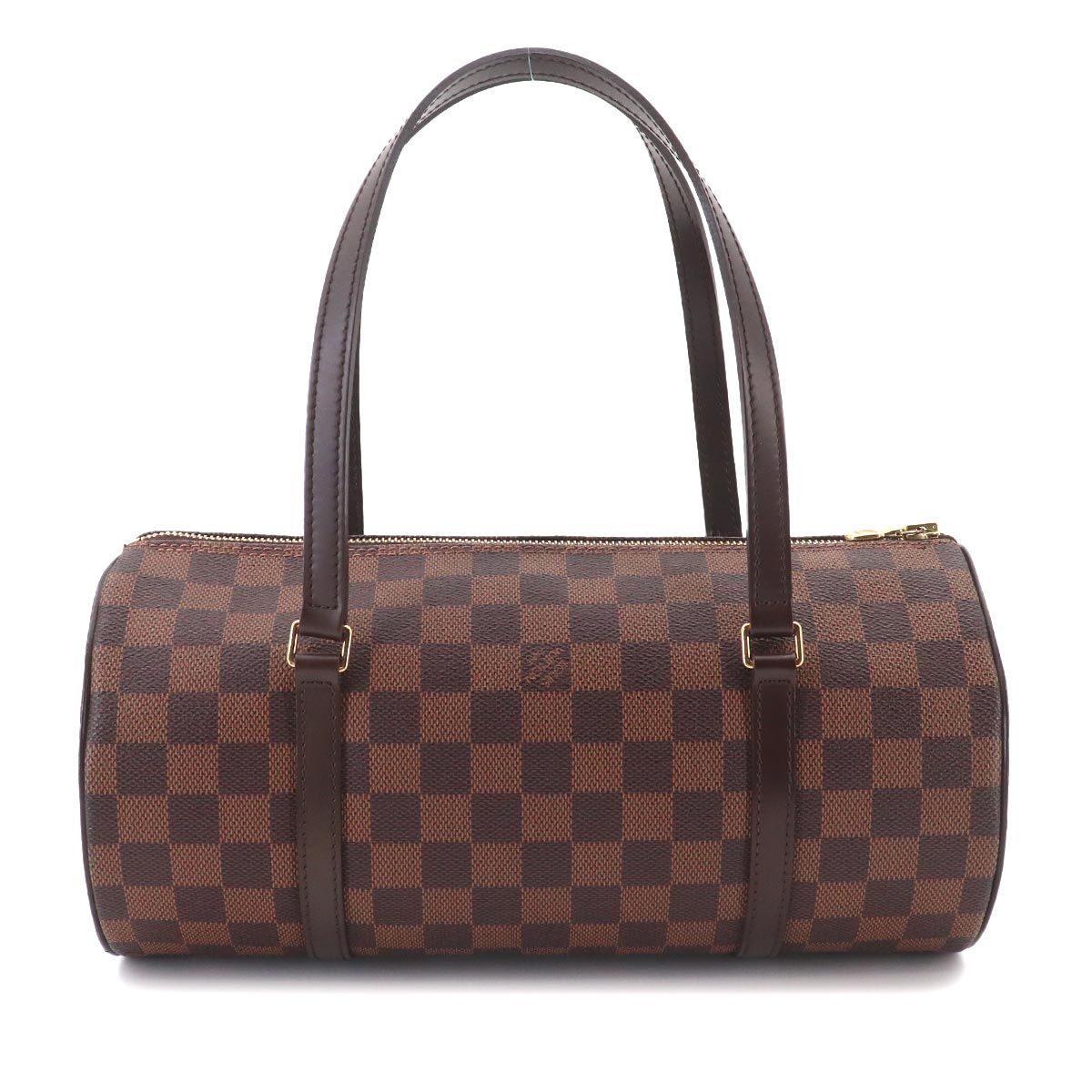 Louis Vuitton Damier Papillon 30 Hand Bag Ebene Brown Gold — view 2