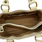 Celine Handbag Boogie Bag Ivory Leather — view 7