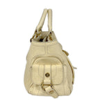Celine Handbag Boogie Bag Ivory Leather — view 4