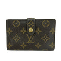 Louis Vuitton Bifold Wallet Monogram Porte Monet Viet Viennois Leather
