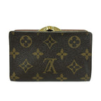 Louis Vuitton Bifold Wallet Monogram Porte Monet Viet Viennois Leather — view 2