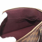 Louis Vuitton Damier Alma PM Hand Bag Ebene Brown Gold — view 7