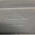 Dior Shoulder Bag Cannage Stitch Light Blue Lambskin — view 9