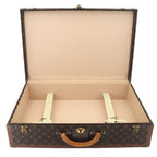 Louis Vuitton Monogram Bisten 65 Trunk Case Bag Brown Gold — view 6