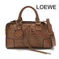 Loewe les Line Amazona 28 Leather Hand Shoulder 2-Way Bag Brown