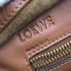 Loewe les Line Amazona 28 Leather Hand Shoulder 2-Way Bag Brown — view 9