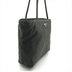 Prada Triangle Logo Nylon Tessuto Tote Khaki Purse Y2k — view 2