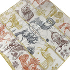 Hermes Scarf Carre 90 Ivory Yellow Multi Della Cavalleria Favolosa