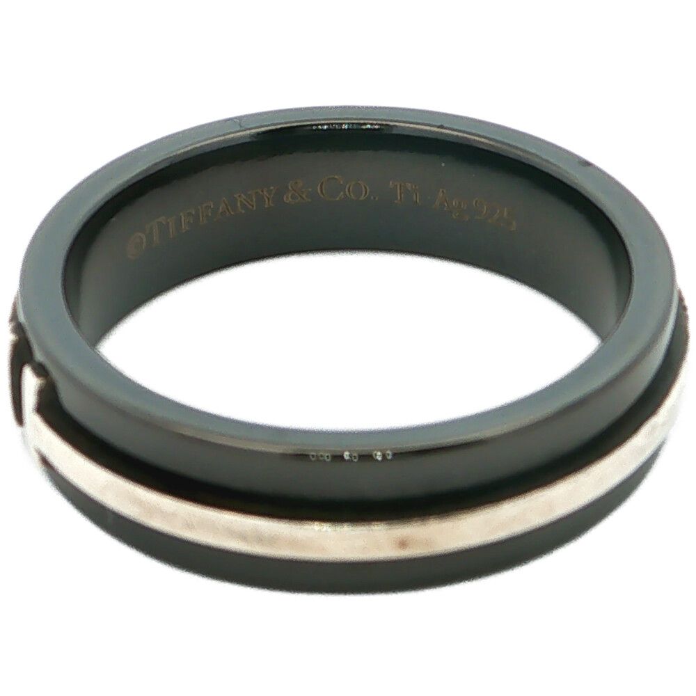 Tiffany & Co T Two Ring Sterling Silver — view 5