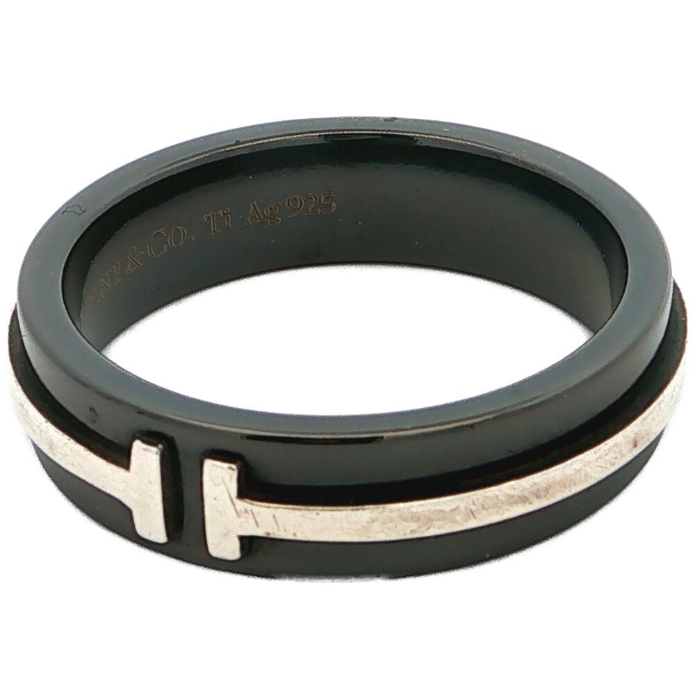 Tiffany & Co T Two Ring Sterling Silver — view 3