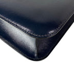 Hermes Shoulder Bag Sologne Dark Navy Gold — view 9