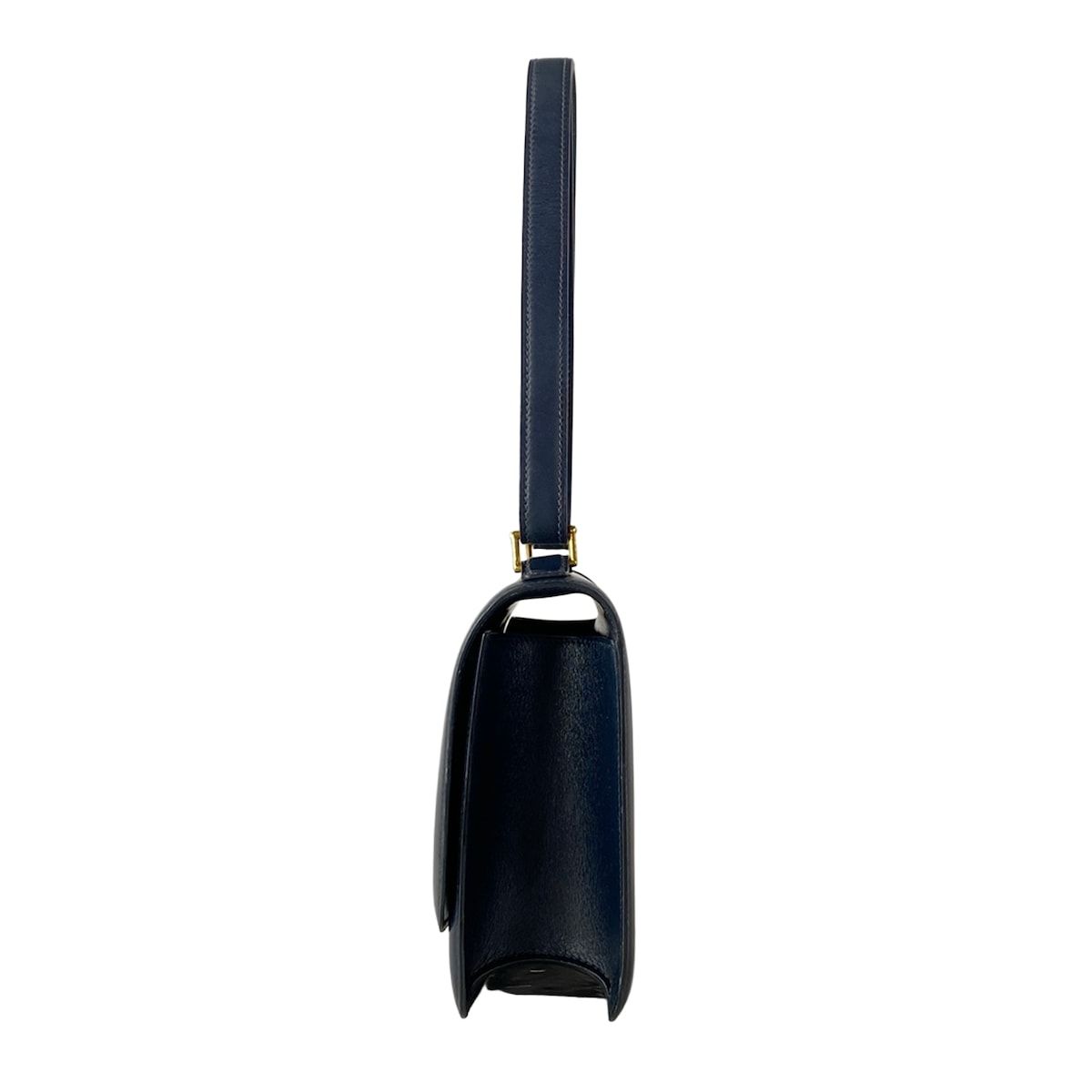 Hermes Shoulder Bag Sologne Dark Navy Gold — view 4