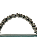 Loewe Handbag Velazquez Blue Green Dark Leather — view 9