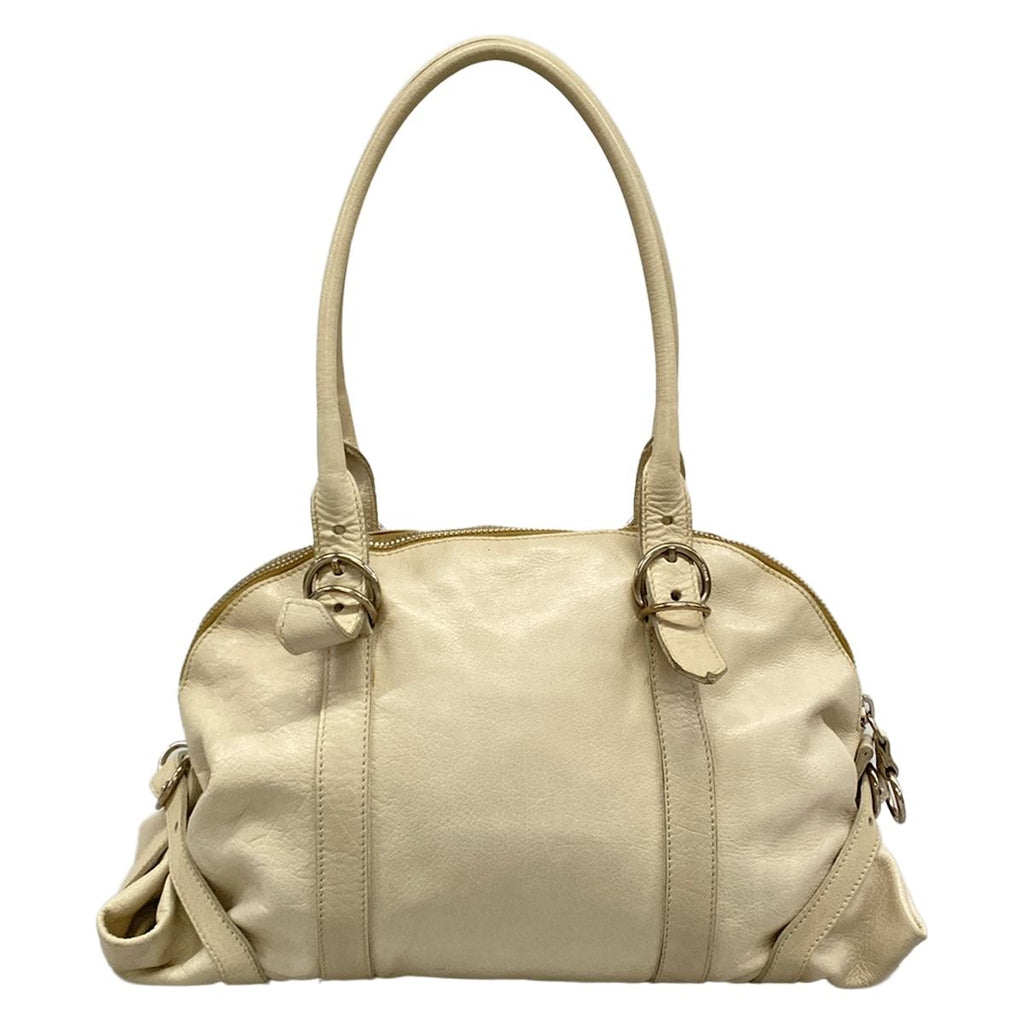 Prada Handbag Ivory Leather — view 3
