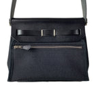 Hermes Shoulder Bag Herbag Zip Mini Black Silver — view 3
